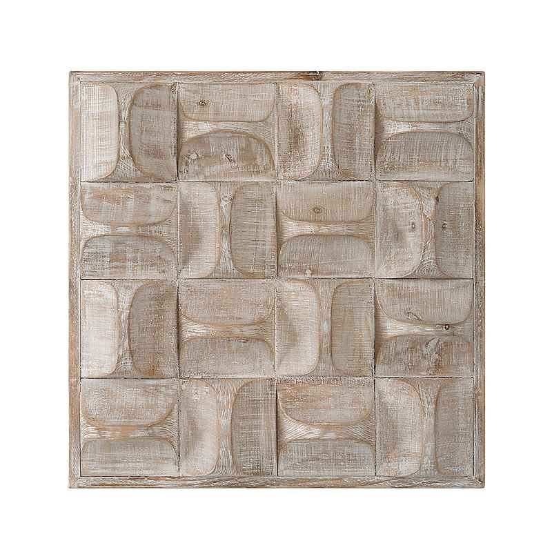 Pickford Textural Wood Wall Decor - Natural